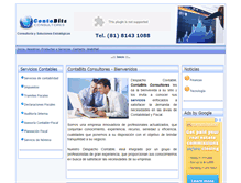 Tablet Screenshot of contabits.com